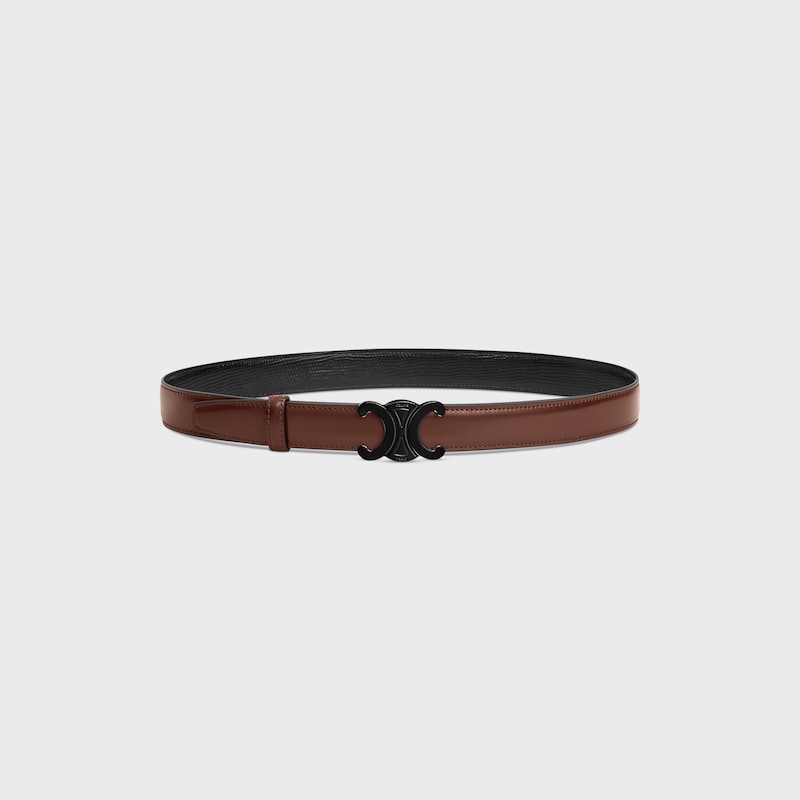 Reversible Strap 25MM IN TAURILLON AND LIZARD EMBOSSED CALFSKIN -  -  - 1 | CELINE