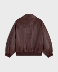 teddy jacket IN calfskin - CHOCOLATE -  - 2 | CELINE