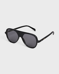 Black Frame 66 sunglasses in Acetate - BLACK -  - 2 | CELINE