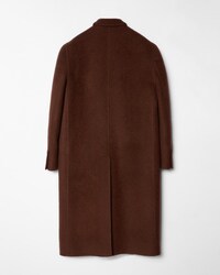 coat IN double-face cashmere - GIANDUJA -  - 2 | CELINE