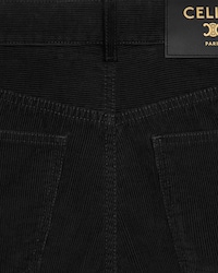 Jolene Jeans aus Kord - SCHWARZ HELLES STONE WASH -  - 2 | CELINE