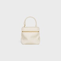 CUBE IN MORBIDA PELLE DI VITELLO - COTONE BIANCO - BORSE CON MANICO SUPERIORE - 2 | CELINE