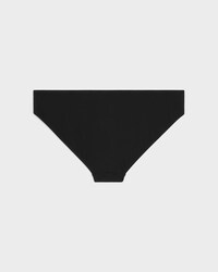 Parte de baixo de fato de banho em malha mate - PRETO - - 2 | CELINE