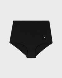 Cueca de Biquíni em Jersey Mate - PRETO - - 1 | CELINE