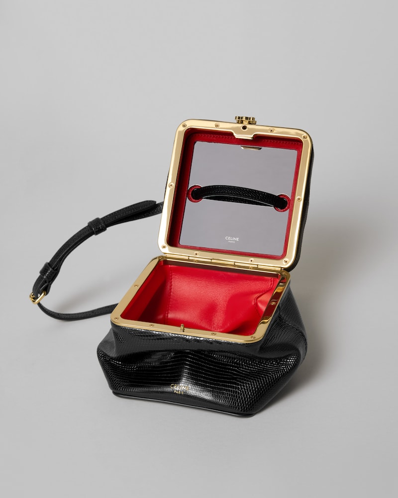 CUBE IN lizard - BLACK - NEW - 1 | CELINE