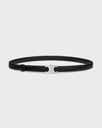 Wendbarer Riemen 18 mm AUS TAURILLONLEDER UND KALBSLEDER MIT KROKO-PRÄGUNG -  -  - 1 | CELINE
