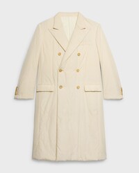 coat IN cotton poplin - NATURAL -  - 1 | CELINE