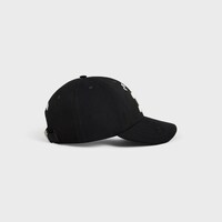 vivienne cap IN light gabardine - BLACK -  - 2 | CELINE
