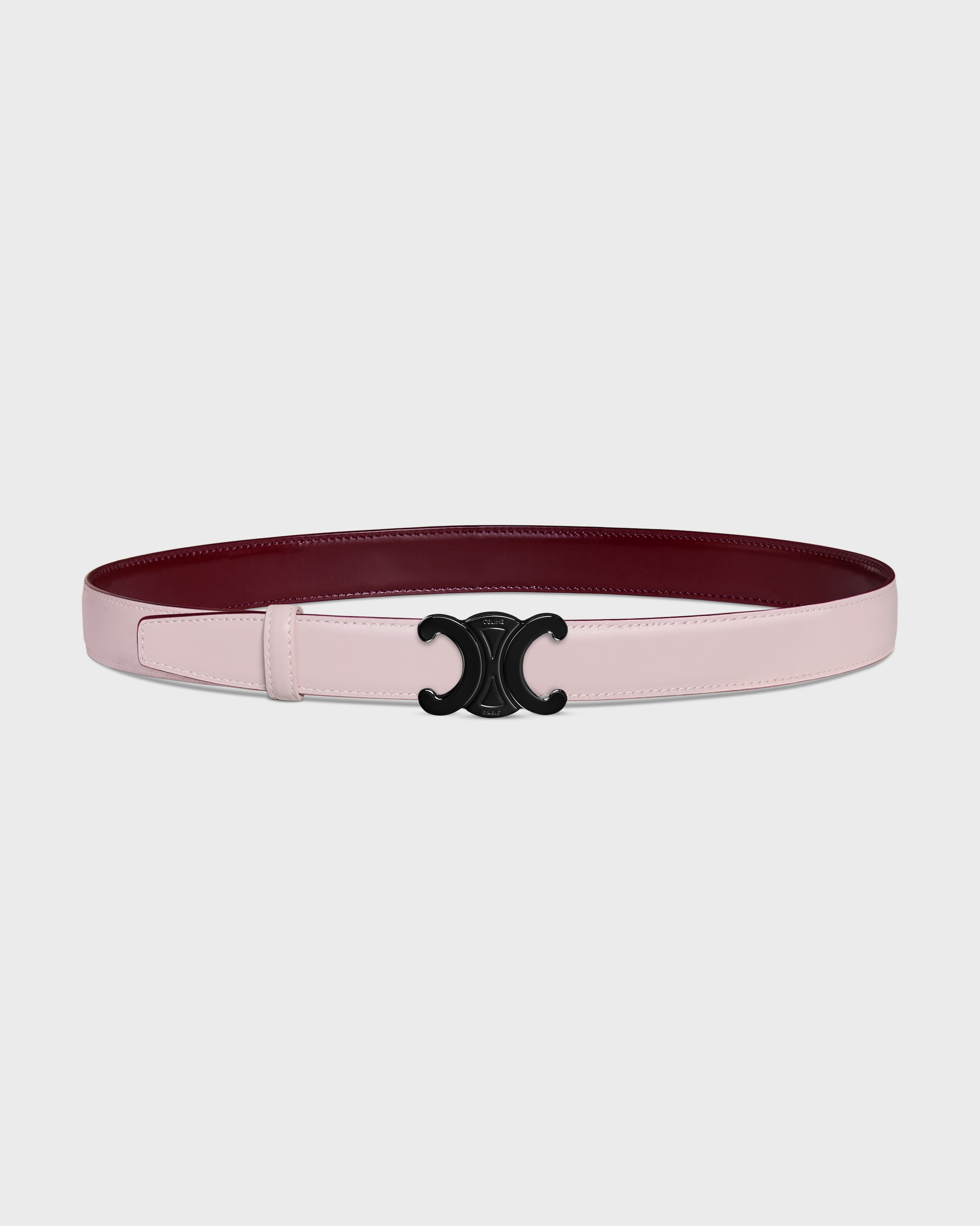 TRIOMPHE BUCKLE & REVERSIBLE STRAP 25MM - null | CELINE
