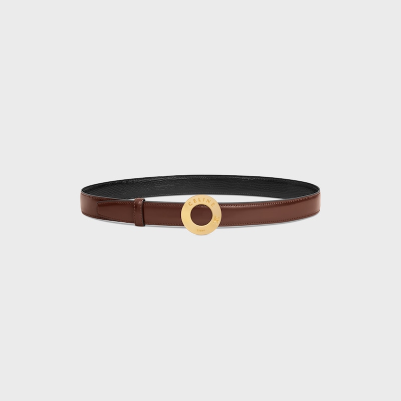 Reversible Strap 25MM IN TAURILLON AND LIZARD EMBOSSED CALFSKIN -  -  - 1 | CELINE