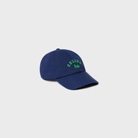 richelieu cap IN light cotton twill - DEEP NAVY -  - 1 | CELINE
