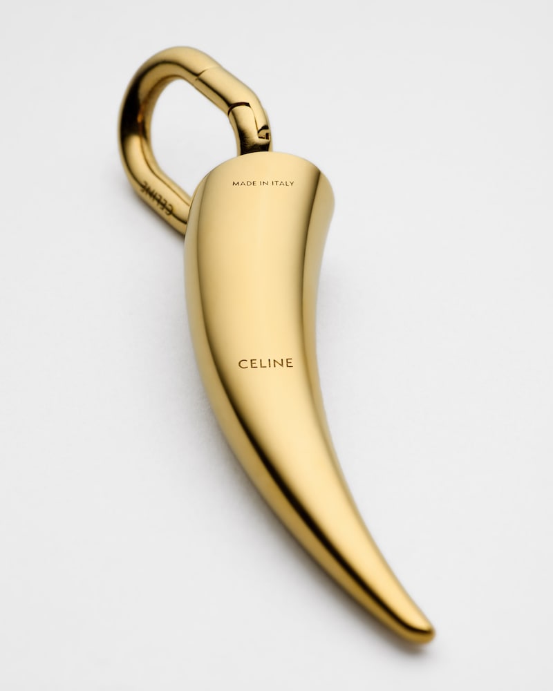 HORN-ANHÄNGER AUS MESSING MIT GOLD-FINISH - GOLD - CHARMS - 1 | CELINE