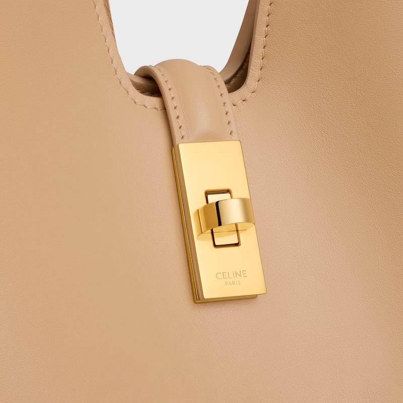 MEDIUM CAMILLE 16 SOFT BAG IN SMOOTH CALFSKIN - Light Sand - CAMILLE - 1 | CELINE