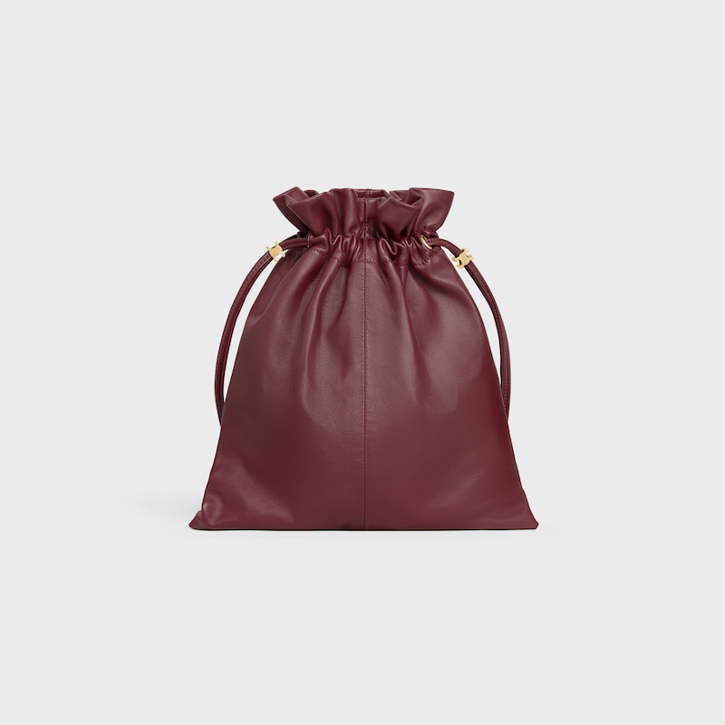 CRYSTAL POUCH PETIT MOD&Egrave;LE Agneau - Syrah - Soir&eacute;e - 1 | CELINE