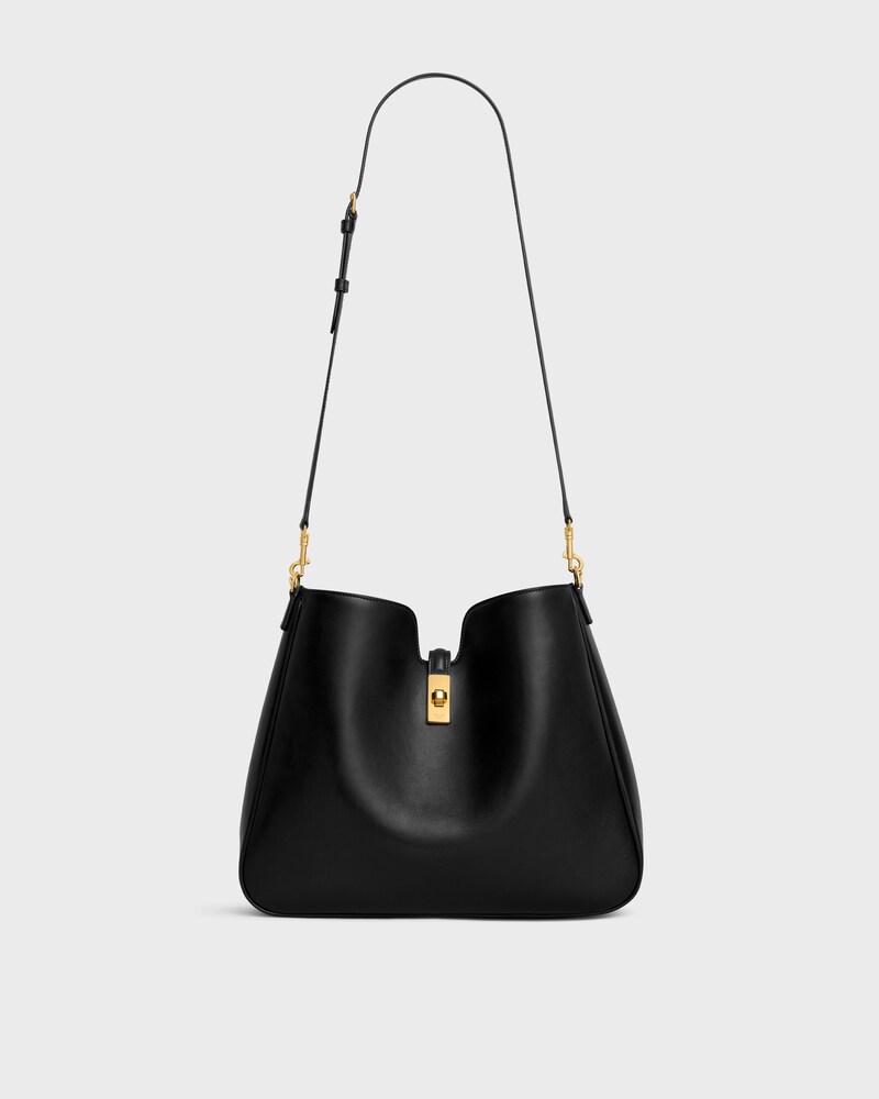 MEDIUM CAMILLE 16 SOFT BAG IN SMOOTH CALFSKIN - BLACK - NEW COLLECTION - 1 | CELINE
