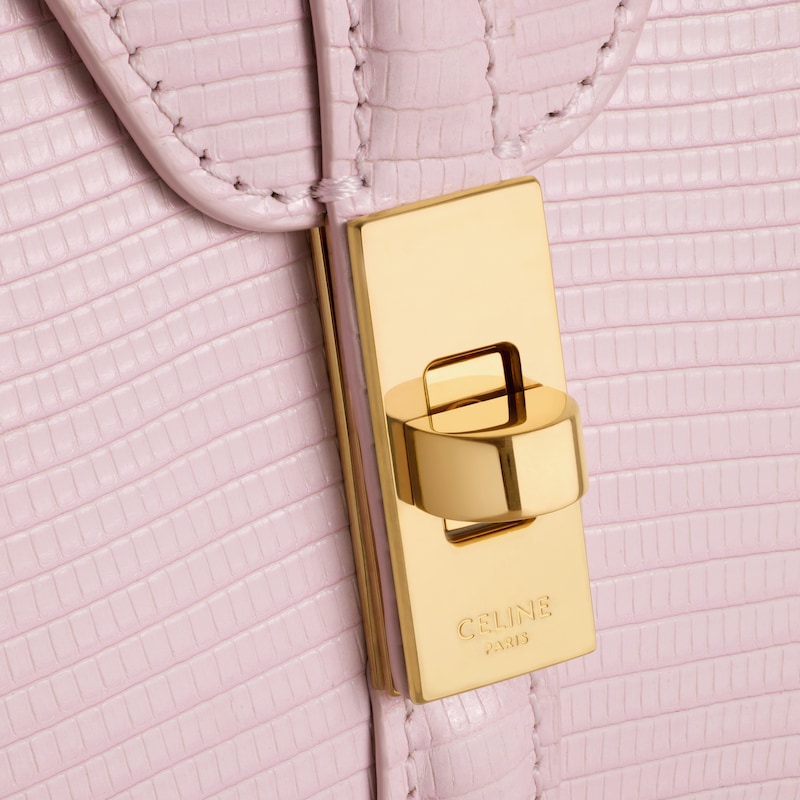 MINI 16 in Lizard - PASTEL PINK - MORE LINES - 1 | CELINE