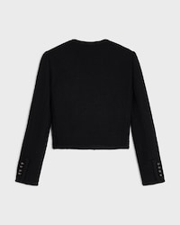 chasseur jacket IN wool natté - BLACK -  - 2 | CELINE