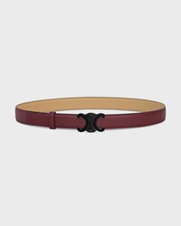 Reversible Strap 25MM IN Smooth and Grained Calfskin -  -  - 2 | CELINE