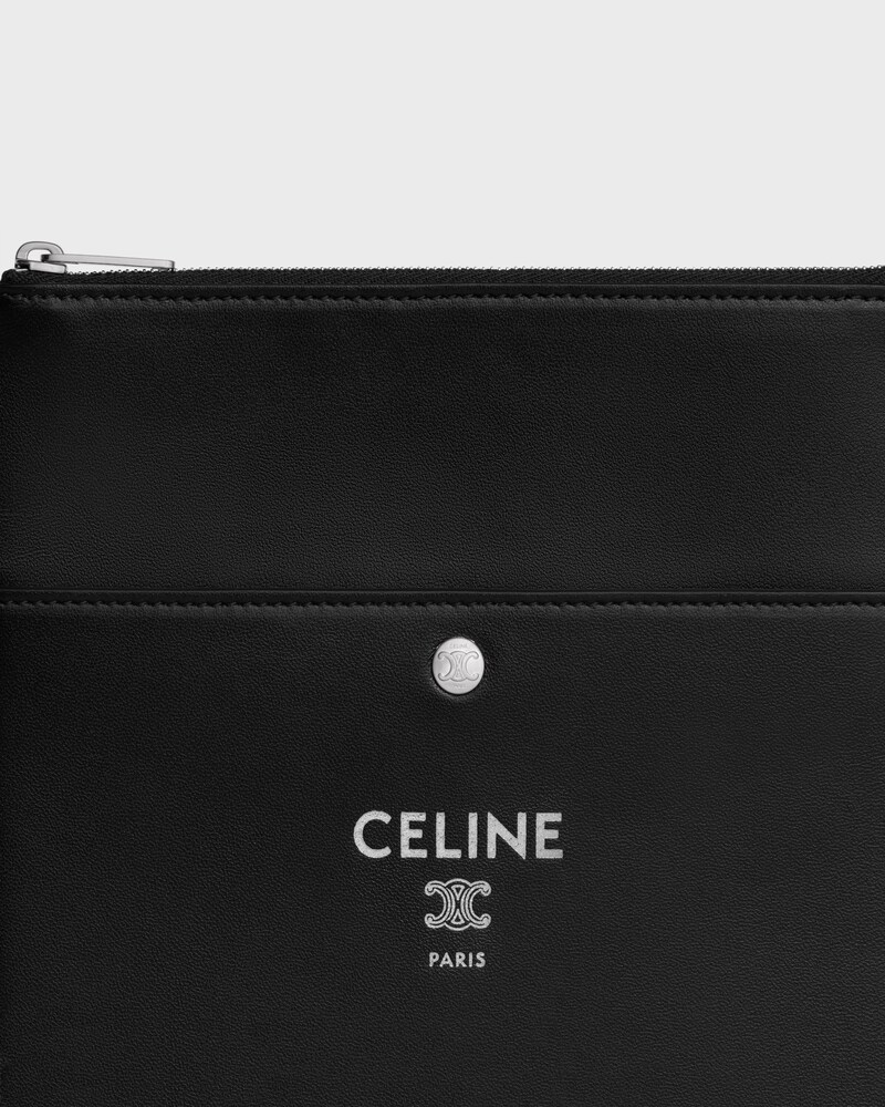 SHARP POUCH TAKE AWAY IN SMOOTH LAMBSKIN - BLACK - TAKE AWAY - 1 | CELINE