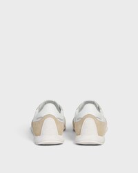 RACER SNEAKER IN NYLON, SUEDE CALFSKIN AND CALFSKIN - OFF WHITE -  - 2 | CELINE
