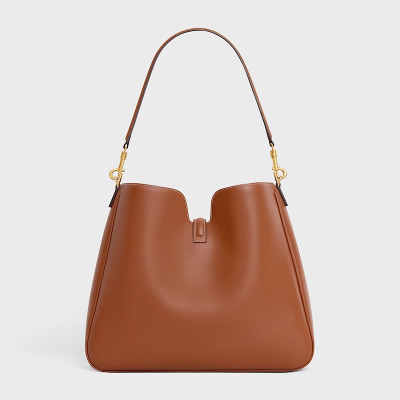 CAMILLE 16 SOFT中号手袋 - 棕黄色 - CAMILLE - 1 | CELINE