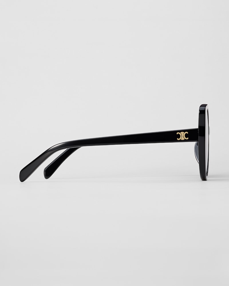Triomphe Mini 03 sunglasses in Acetate - BLACK -  - 1 | CELINE