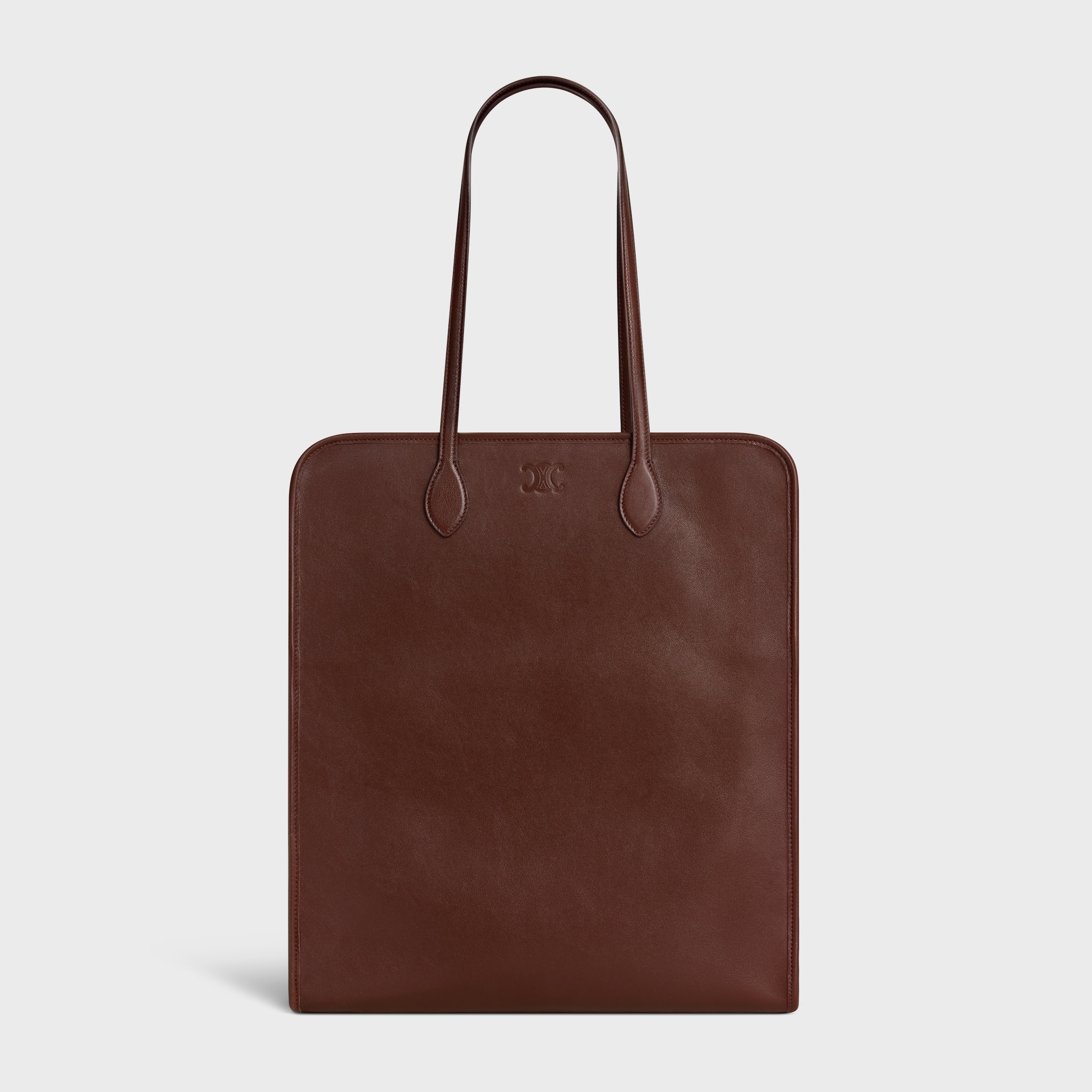 Celine レザー トートバッグ バーガンディカラー トートバッグ メンズ | CELINE | セリーヌ公式サイト | ハイブランド
