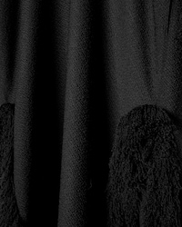 dress IN viscose and wool natté - BLACK -  - 2 | CELINE