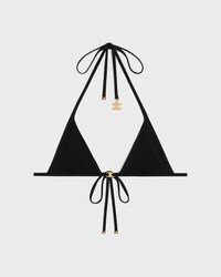 triomphe triangle top em malha jersey mate - PRETO - - 1 | CELINE