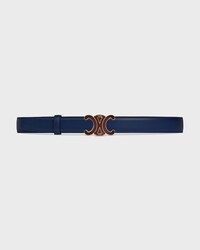 Reversible Strap 25MM IN Smooth and Grained Calfskin -  -  - 2 | CELINE