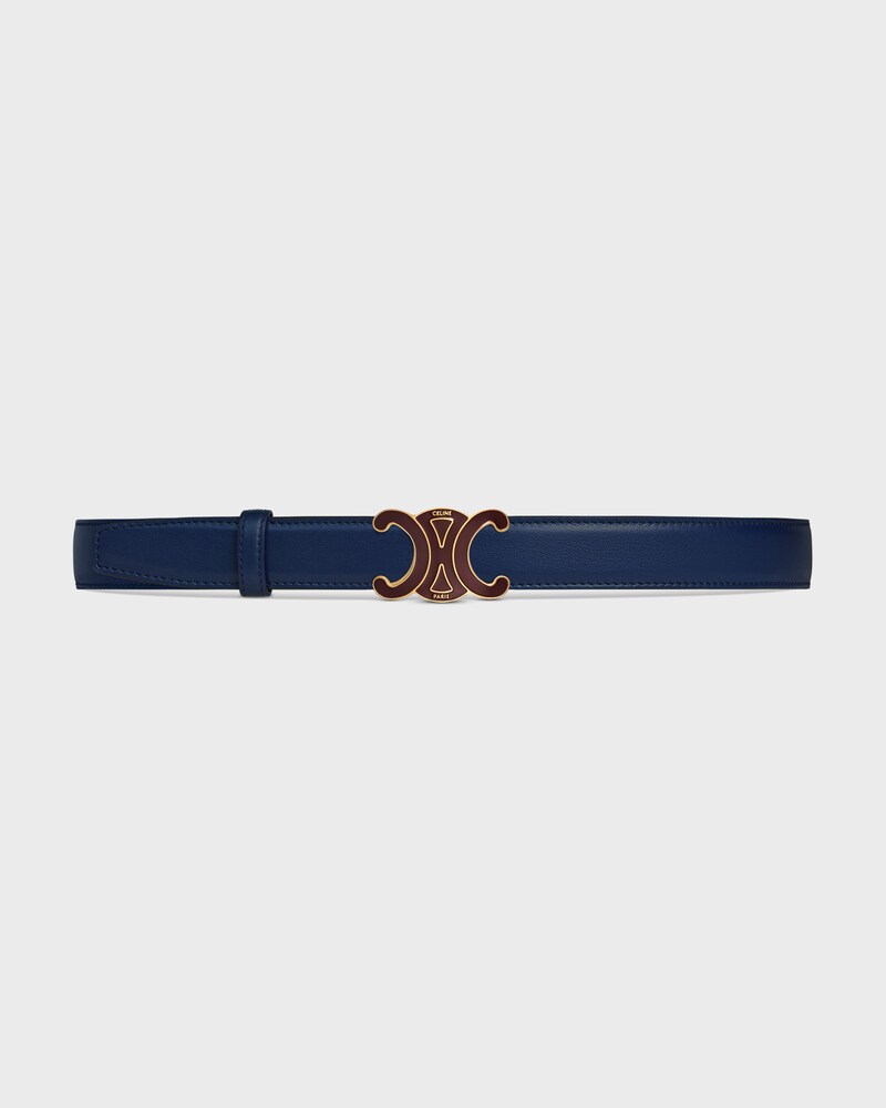 Reversible Strap 25MM IN Smooth and Grained Calfskin -  -  - 1 | CELINE