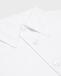 shirt dress IN technical cotton poplin - WHITE -  - 2 | CELINE