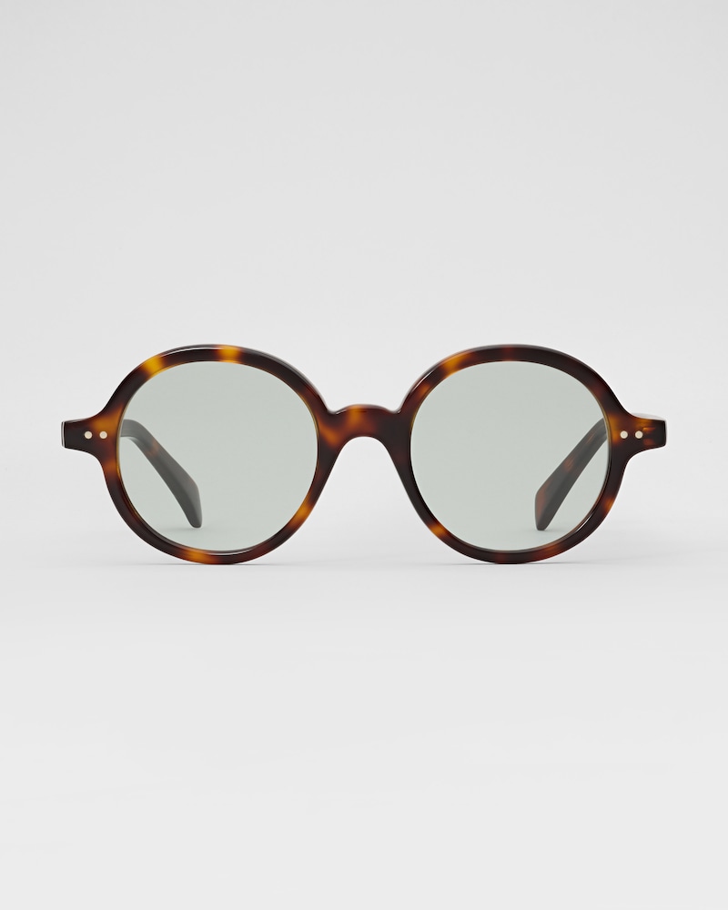 Lunettes de soleil Circle en Acétate - DARK HAVANA -  - 1 | CELINE