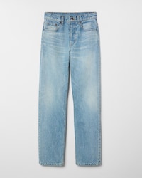 STRAIGHT JEANS 001 IN cotton denim - GLACIER BLUE -  - 1 | CELINE