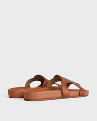TRIOMPHE SLIDE IN Calfskin - Vegetal Tanning - TAN -  - 2 | CELINE