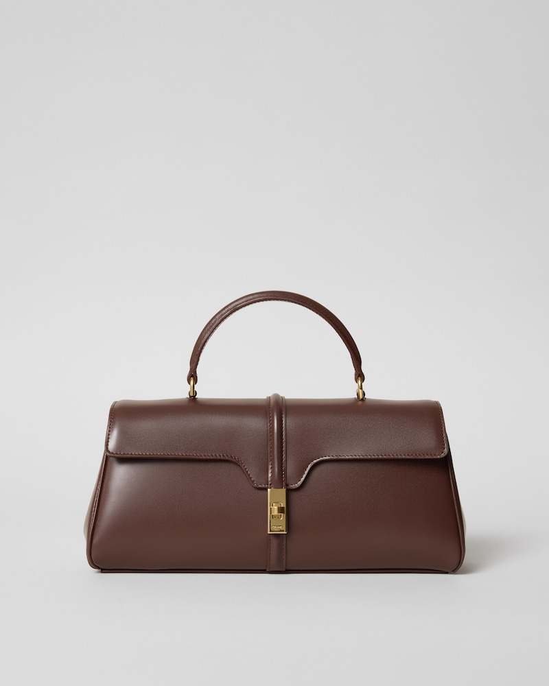 16 EAST WEST IN SATINATED CALFSKIN - CHESTNUT - ALL BAGS - 1 | CELINE