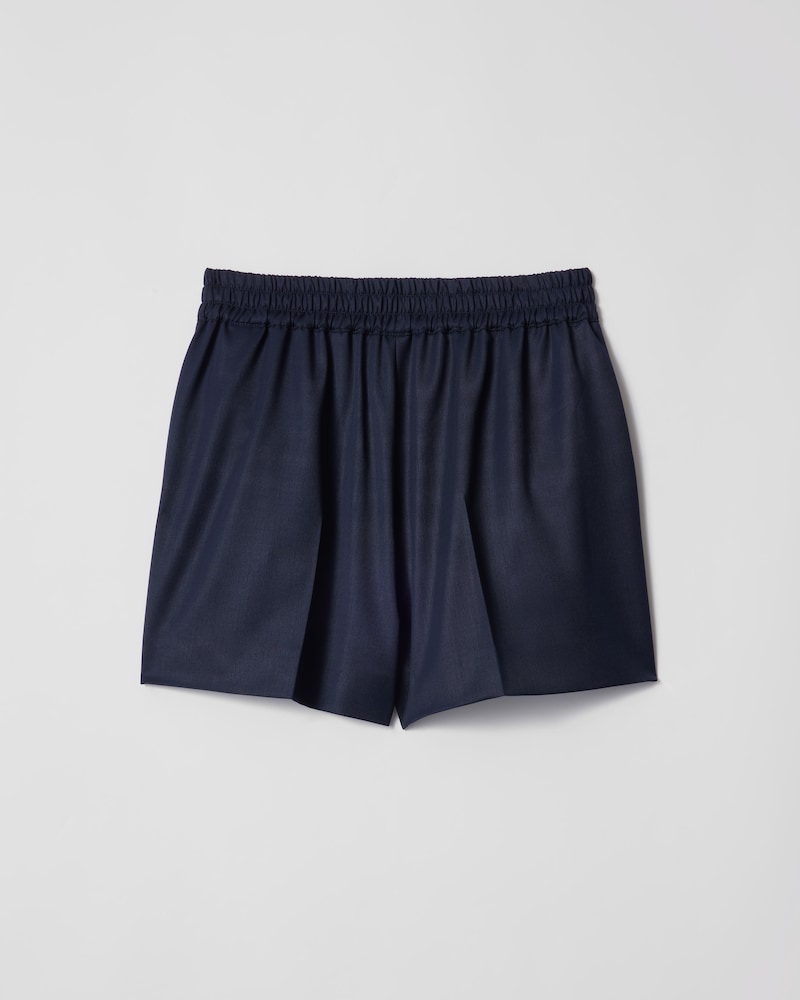 shorts IN wool twill - INK -  - 1 | CELINE