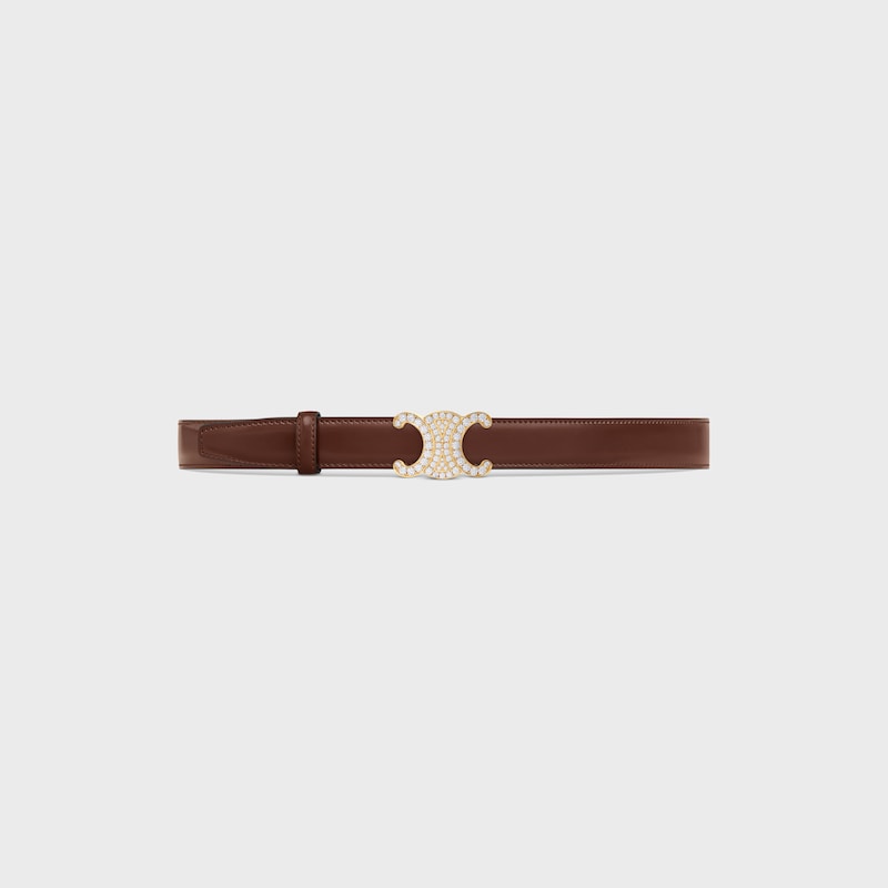 Reversible Strap 25MM IN TAURILLON AND LIZARD EMBOSSED CALFSKIN -  -  - 1 | CELINE