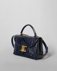 TEEN NINO BAG IN lizard - DEEP NAVY - NINO - 2 | CELINE