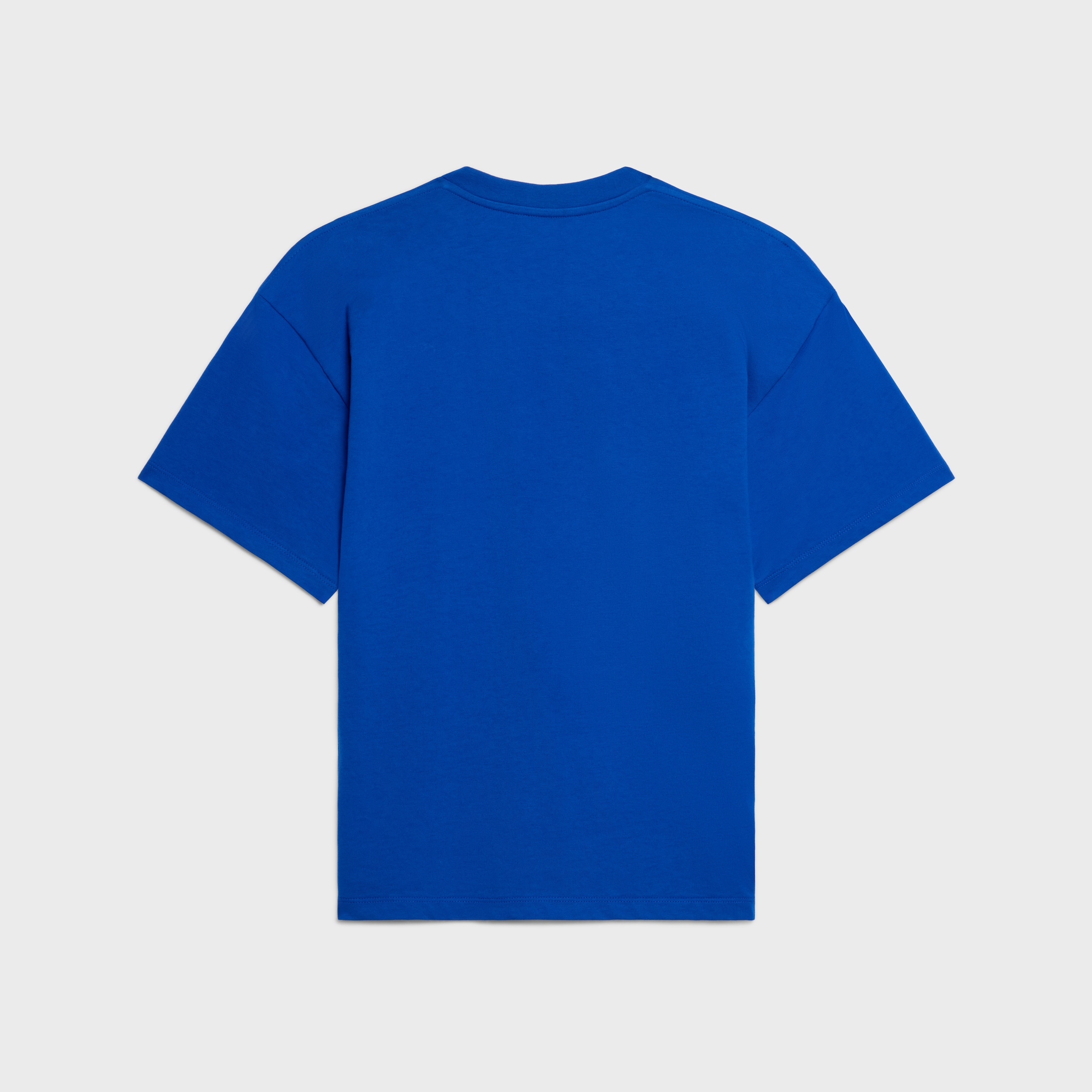 Tシャツ / コットンジャージー - ロイヤルブルー / オフホワイト | CELINE