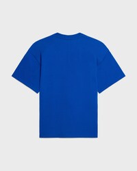 t-shirt IN cotton jersey - ROYAL BLUE / OFF WHITE -  - 2 | CELINE
