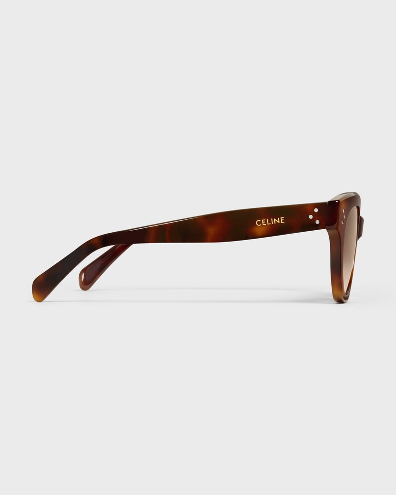 Round S332 sunglasses in Acetate - CLASSIC HAVANA -  - 1 | CELINE