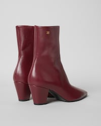 STAGE FITTED BOOT IN LAMBSKIN - SYRAH -  - 2 | CELINE