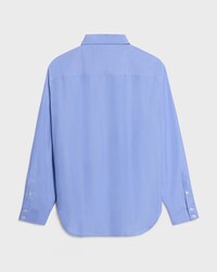 loose shirt IN cotton poplin - BLEU -  - 2 | CELINE