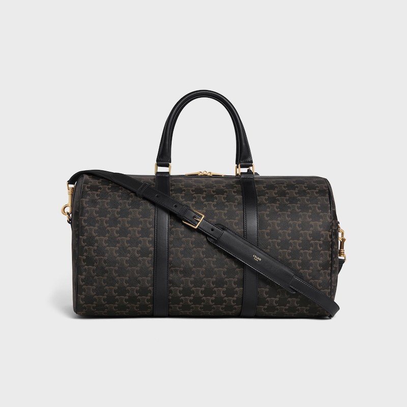 标志印花旅行包 - 黑色 - 旅行用品 - 1 | CELINE