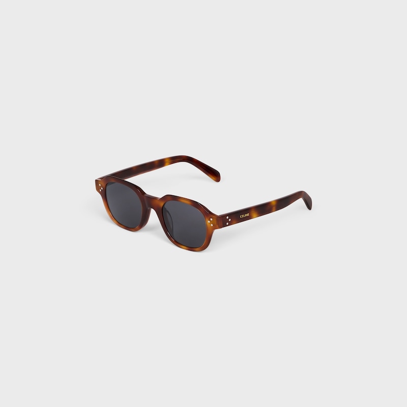 Black Frame 60 sunglasses in Acetate - CLASSIC HAVANA -  - 1 | CELINE