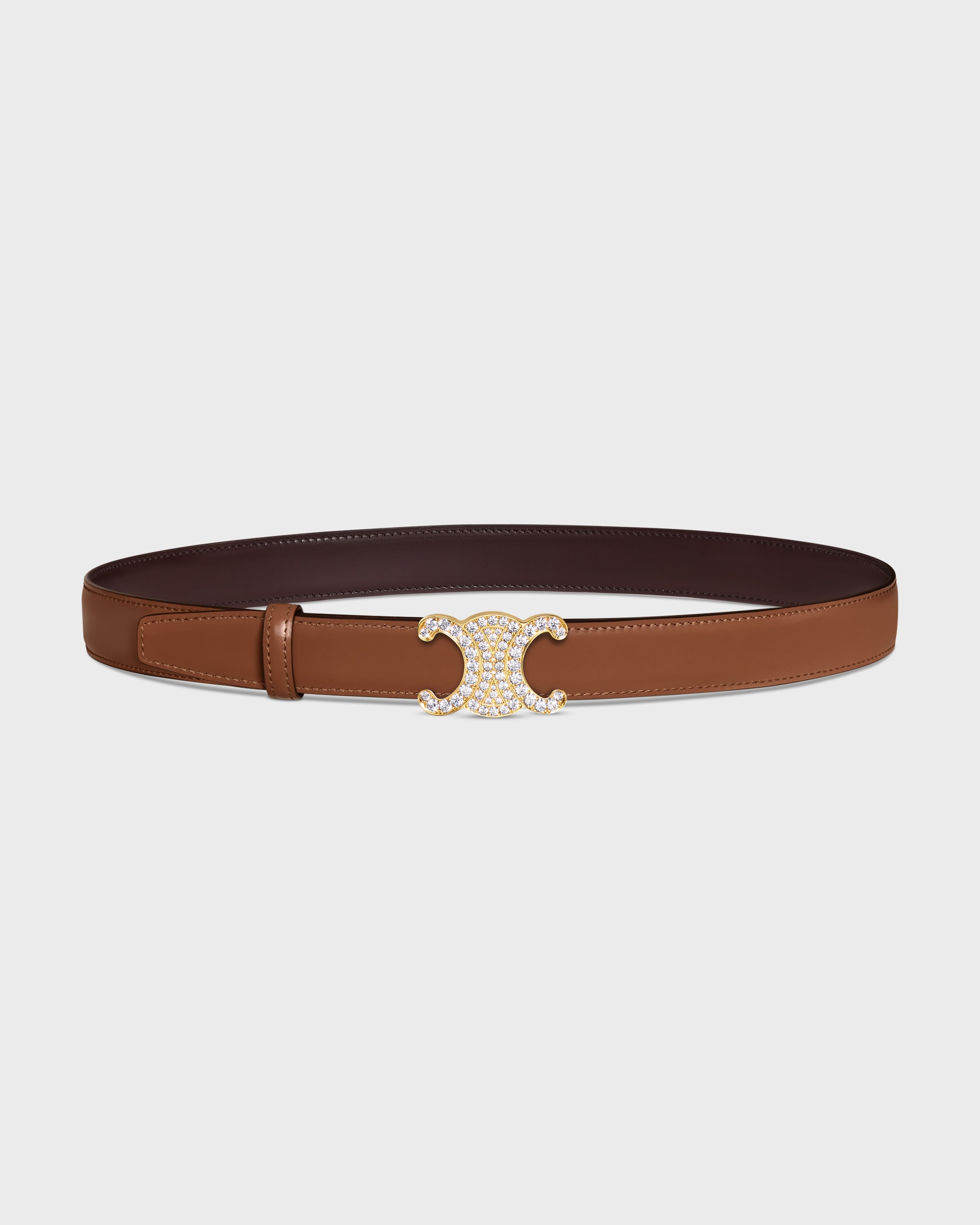 triomphe-buckle-reversible-strap-25mm-ebony-bronze-celine