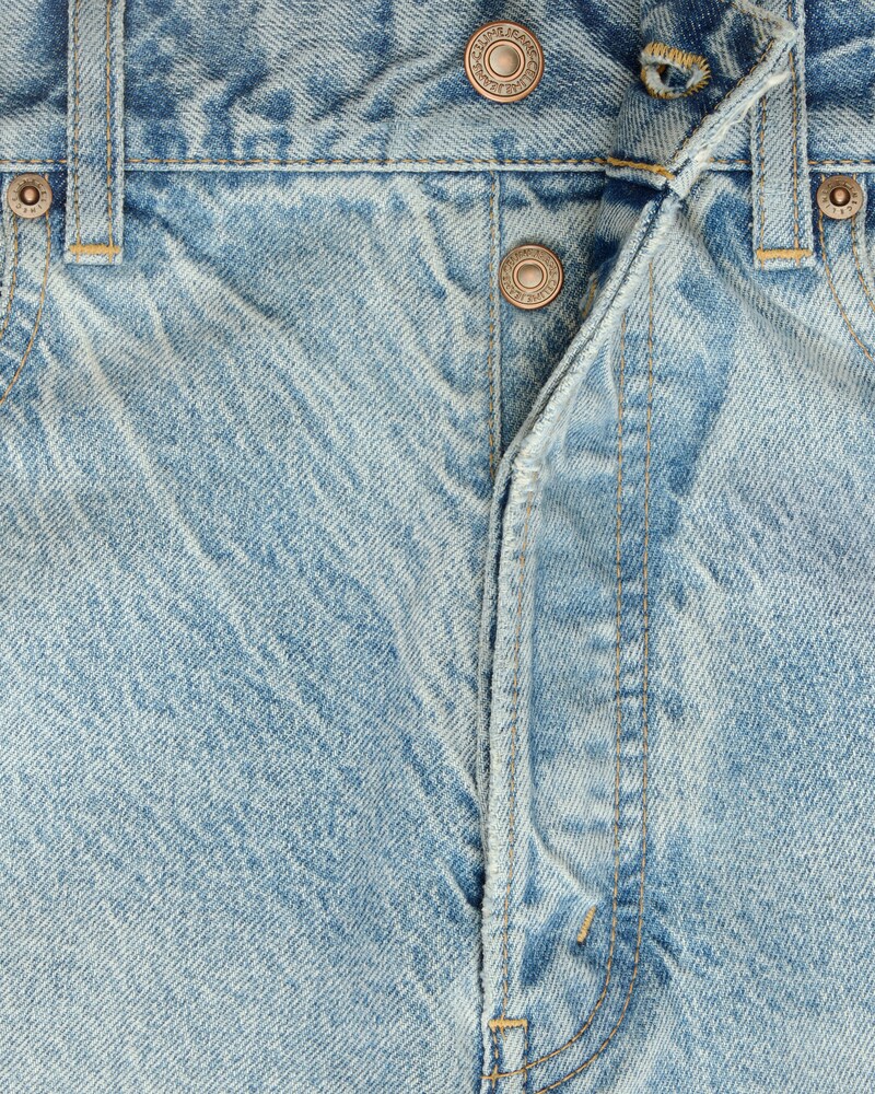 boyfriend jeans 001 IN COTTON DENIM - POWDER BLUE -  - 1 | CELINE
