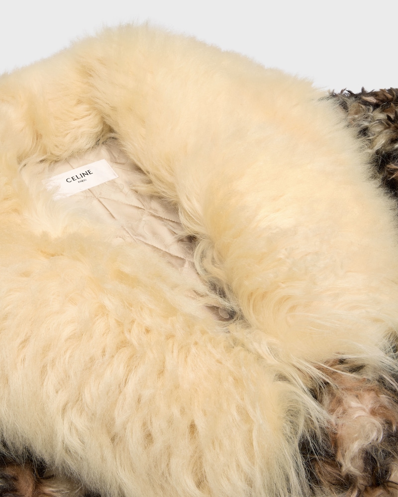 manteau mohair alpaga - LEOPARD -  - 1 | CELINE