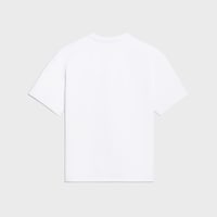 t-shirt IN cotton jersey - OFF WHITE/JAUNE -  - 2 | CELINE